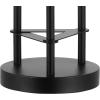 JONATHAN Y 20.5″ Black 3-Light Modern Industrial Iron Table Lamp, Farmhouse Bedside Lamp with Seeded Glass Shades for Bedroom, Living Room, UL Listed, LED Bulbs Included JYL3084A