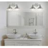 JONATHAN Y Florence Metal Shade Sconce, by 2-Light – Nickel