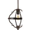 JONATHAN Y 12.5″ Oil Rubbed Bronze 1-Light Iron Pendant Light, Adjustable Height Industrial Fixture for Kitchen Island Dining Room, Modern Farmhouse, LED Bulb Included JYL7512A