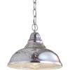 JONATHAN Y 9.75″ Chrome/Multi 1-Light Glass and Metal Pendant, Adjustable Height 3D Color Burst Hanging Fixture for Kitchen Island, Dining Room, LED Bulb Included JYL9512A
