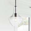 JONATHAN Y Bettina 1- Light Mid-Century Modern Iron/Glass LED Pendant, by JONATHAN Y Oil Rubbed Bronze 10.5″ Oil Rubbed 13 to 24 Inches Bronze 7 to
