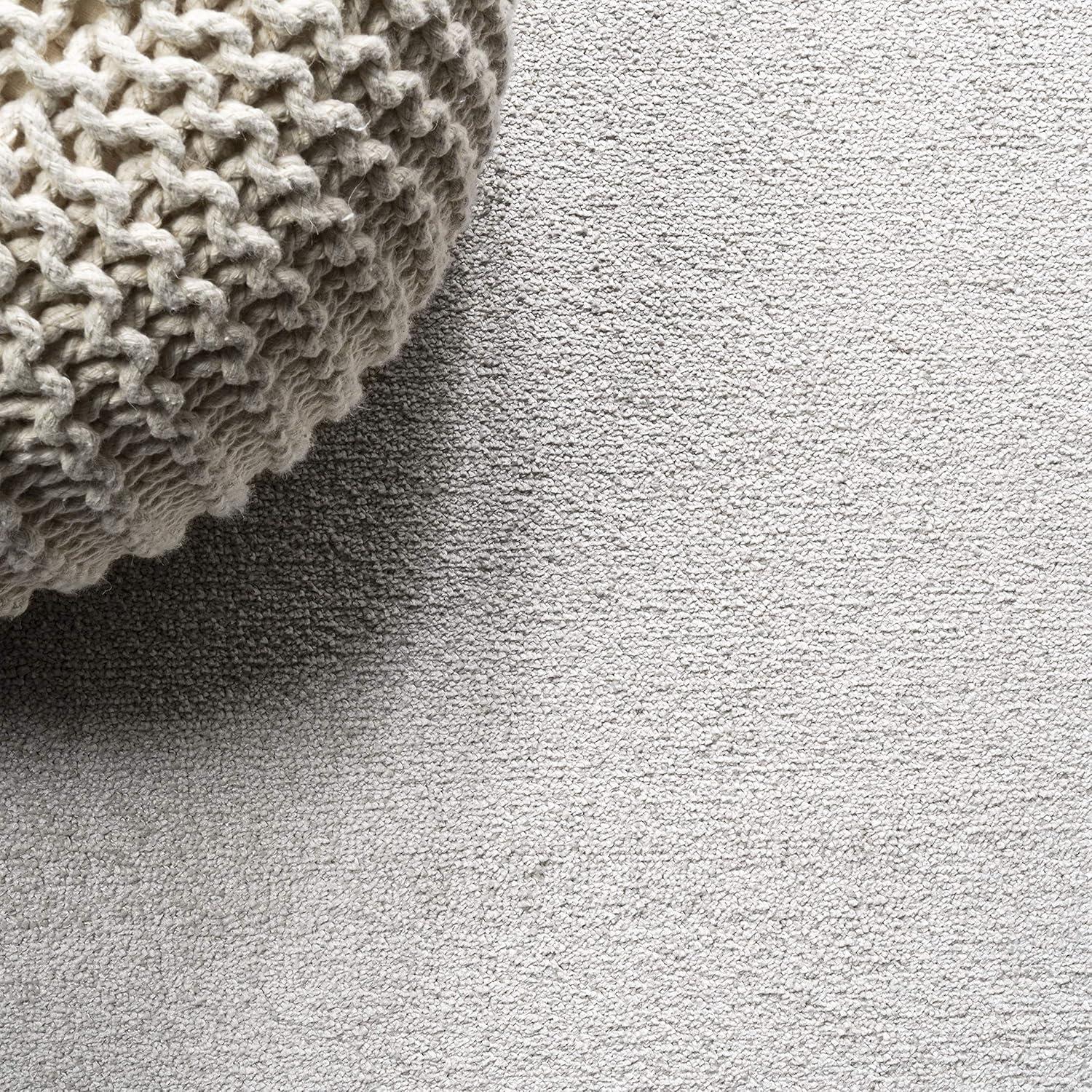 image:imageJONATHAN Y Haze Solid LowPile Ivory Indoor Area Rug 8x10 CoastalBohemianMinimalistClassic EasyCleaning for Living RoomBedroomKitchenPet FriendlyNonShedding SEU100D8