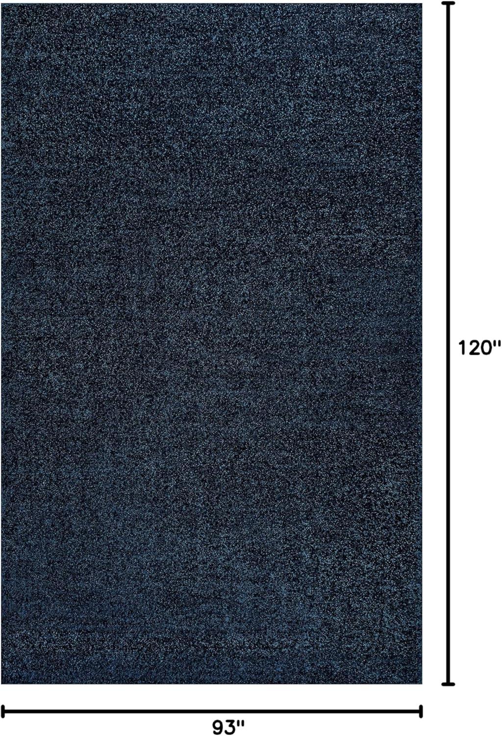 image:imageJONATHAN Y Haze Solid LowPile Navy Indoor Area Rug 8x10 CoastalBohemianMinimalistClassic EasyCleaning for Living RoomBedroomKitchenPet FriendlyNonShedding SEU100C8