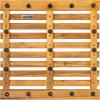 JONATHAN Y Acacia Wood Slat Indoor/Outdoor Bath Mat Natural 20″X32″, Paige Modern Classic for Shower Mat for Bathroom Bathtub, Door, Spa, Sauna or Garden MAT1001A(Natural)
