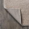 JONATHAN Y Haze Solid Low-Pile Beige Indoor Area Rug 4×6, Coastal,Bohemian,Minimalist,Classic, Easy-Cleaning for Living Room,Bedroom,Kitchen,Pet Friendly,Non-Shedding (SEU100G-4)