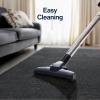 JONATHAN Y Haze Solid Low-Pile Black Indoor Area Rug 4×6, Coastal,Bohemian,Minimalist,Classic, Easy-Cleaning for Living Room,Bedroom,Kitchen,Pet Friendly,Non-Shedding (SEU100I-4)