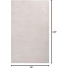 JONATHAN Y Haze Solid Low-Pile Ivory Indoor Area Rug 8×10, Coastal,Bohemian,Minimalist,Classic, Easy-Cleaning for Living Room,Bedroom,Kitchen,Pet Friendly,Non-Shedding (SEU100D-8)