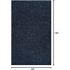 JONATHAN Y Haze Solid Low-Pile Navy Indoor Area Rug 8×10, Coastal,Bohemian,Minimalist,Classic, Easy-Cleaning for Living Room,Bedroom,Kitchen,Pet Friendly,Non-Shedding (SEU100C-8)