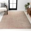 JONATHAN Y Haze Solid Low-Pile Beige Indoor Area Rug 5×8, Coastal,Bohemian,Minimalist,Classic, Easy-Cleaning for Living Room,Bedroom,Kitchen,Pet Friendly,Non-Shedding (SEU100G-5)