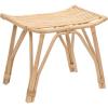 JONATHAN Y Gabriel 17.7″ Modern Bohemian Handcrafted Rattan Stool, Arch Seat Small Accent Footstool, Natural Woven Design for Living Room, Bedroom, Vanity, Entryway (STL3005A)(Natural)