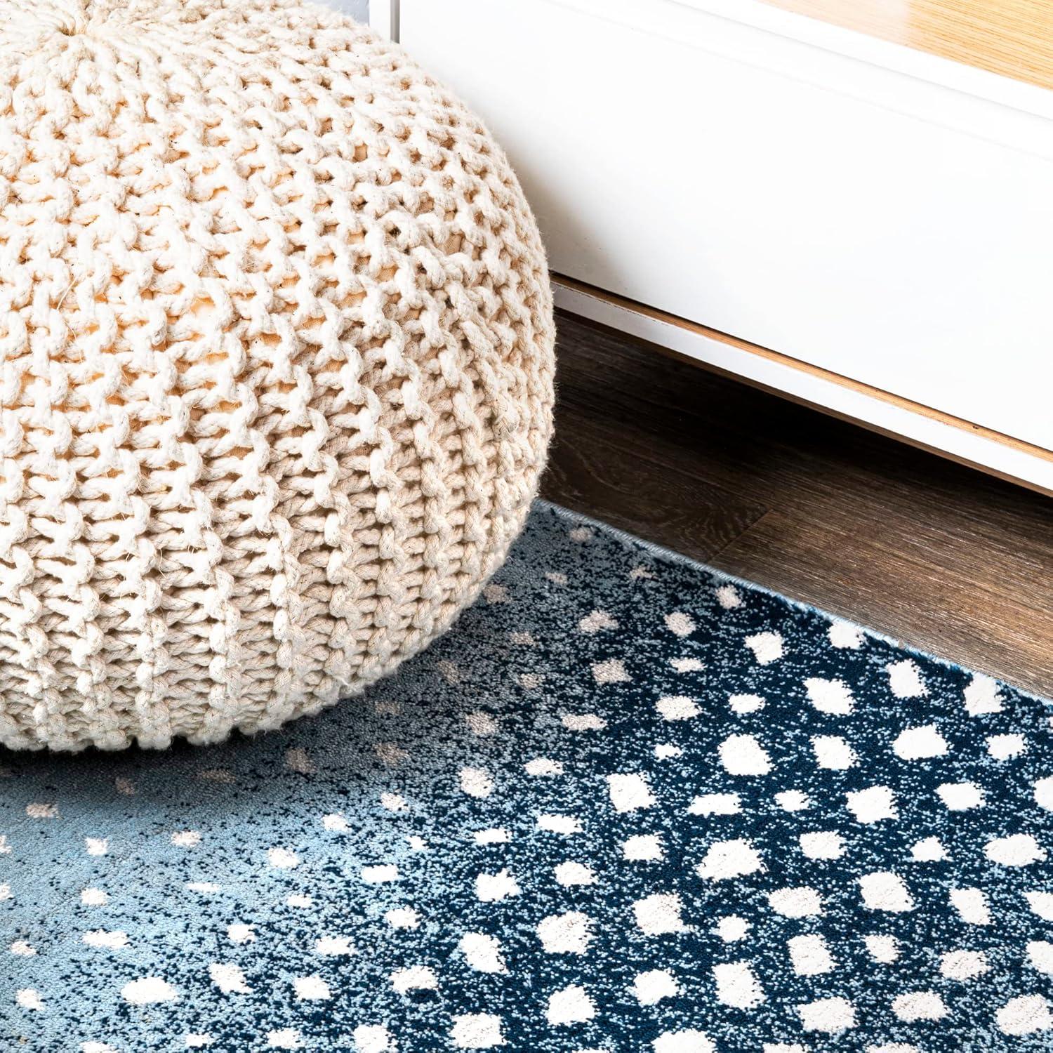 image:imageJONATHAN Y Antelope Modern GrayCream Indoor Area Rug 3x5 Animal Prints Casual EasyCleaning for Living Room Bedroom Kitchen Pet Friendly NonShedding SAF100C3BlueCream