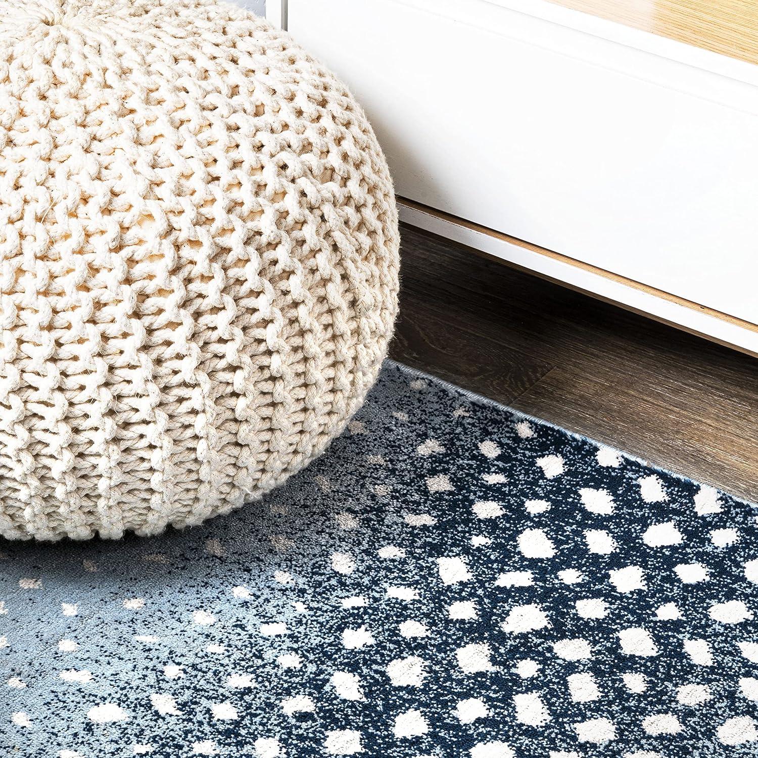 image:imageJONATHAN Y Antelope Modern GrayCream Indoor Area Rug 3x5 Animal Prints Casual EasyCleaning for Living Room Bedroom Kitchen Pet Friendly NonShedding SAF100C3BlueCream