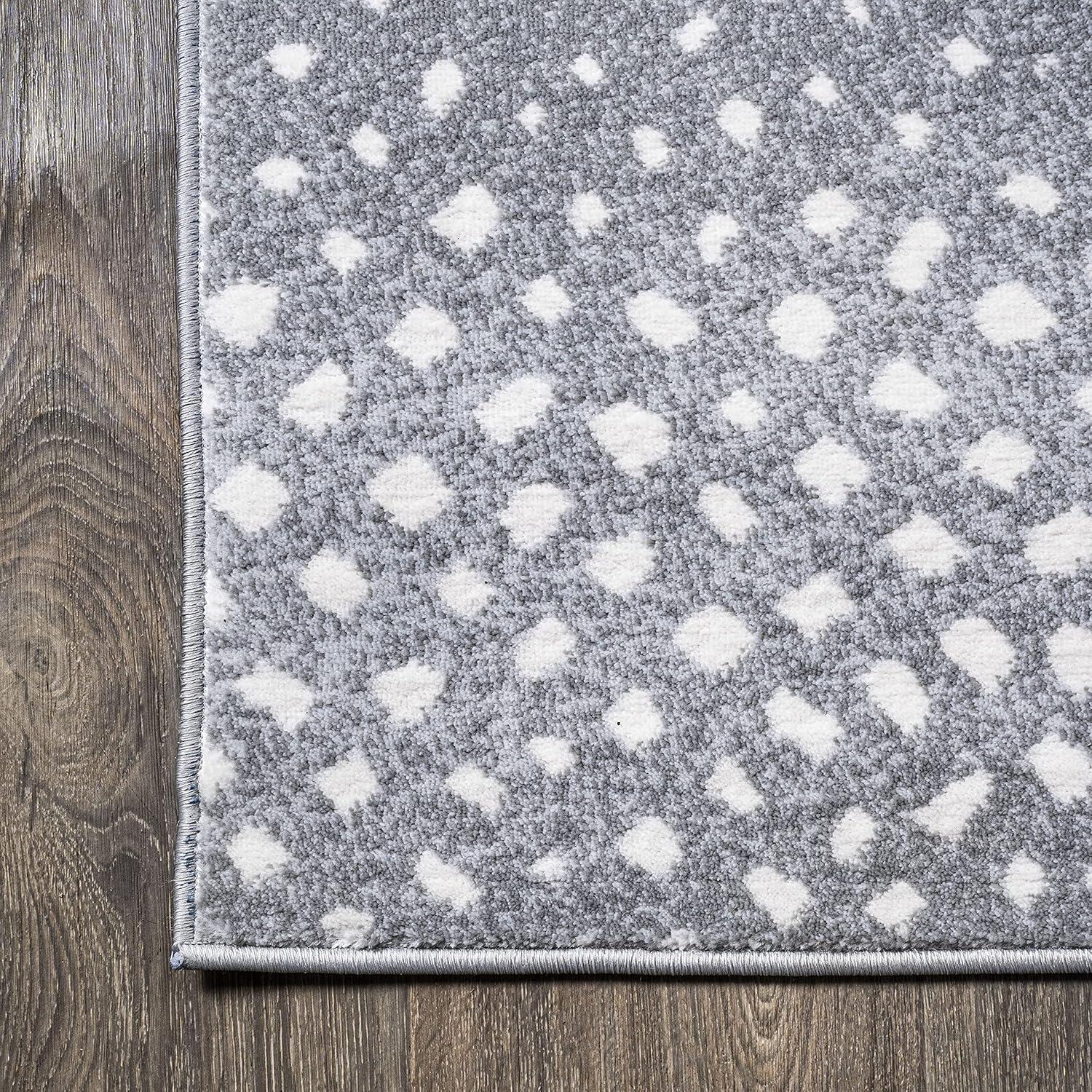 image:imageJONATHAN Y Antelope Modern GrayCream Indoor Area Rug 3x5 Animal Prints Casual EasyCleaning for Living Room Bedroom Kitchen Pet Friendly NonShedding SAF100C3GrayCream