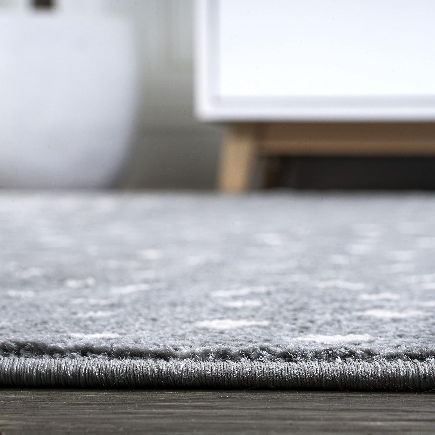image:imageJONATHAN Y Antelope Modern GrayCream Indoor Area Rug 3x5 Animal Prints Casual EasyCleaning for Living Room Bedroom Kitchen Pet Friendly NonShedding SAF100C3GrayCream