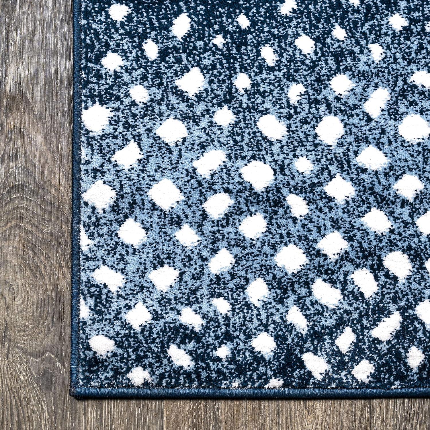 image:imageJONATHAN Y Antelope Modern GrayCream Indoor Area Rug 3x5 Animal Prints Casual EasyCleaning for Living Room Bedroom Kitchen Pet Friendly NonShedding SAF100C3NavyCream