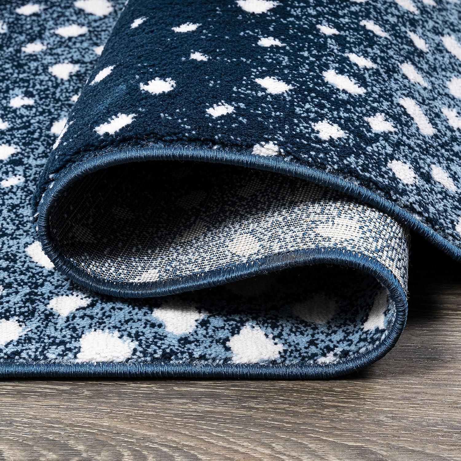 image:imageJONATHAN Y Antelope Modern GrayCream Indoor Area Rug 3x5 Animal Prints Casual EasyCleaning for Living Room Bedroom Kitchen Pet Friendly NonShedding SAF100C3NavyCream