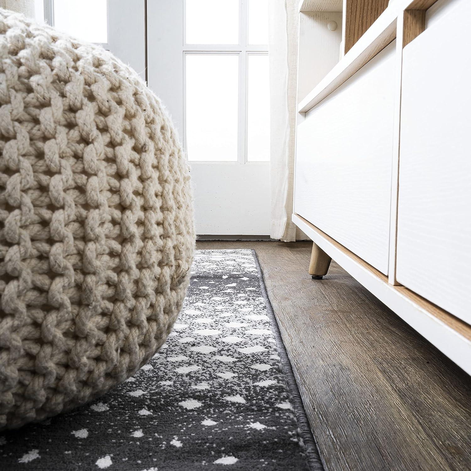 image:imageJONATHAN Y Antelope Modern GrayCream Indoor Area Rug 3x5 Animal Prints Casual EasyCleaning for Living Room Bedroom Kitchen Pet Friendly NonShedding SAF100C3BlackCream