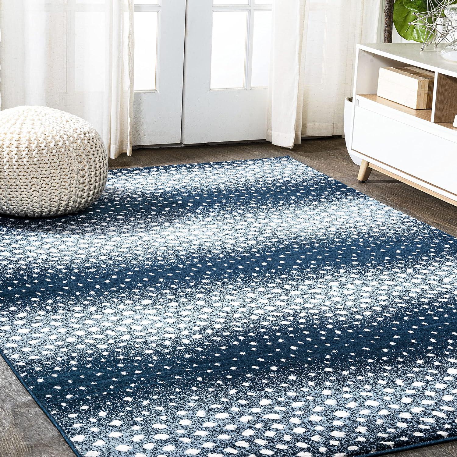 image:imageJONATHAN Y Antelope Modern GrayCream Indoor Area Rug 3x5 Animal Prints Casual EasyCleaning for Living Room Bedroom Kitchen Pet Friendly NonShedding SAF100C3NavyCream