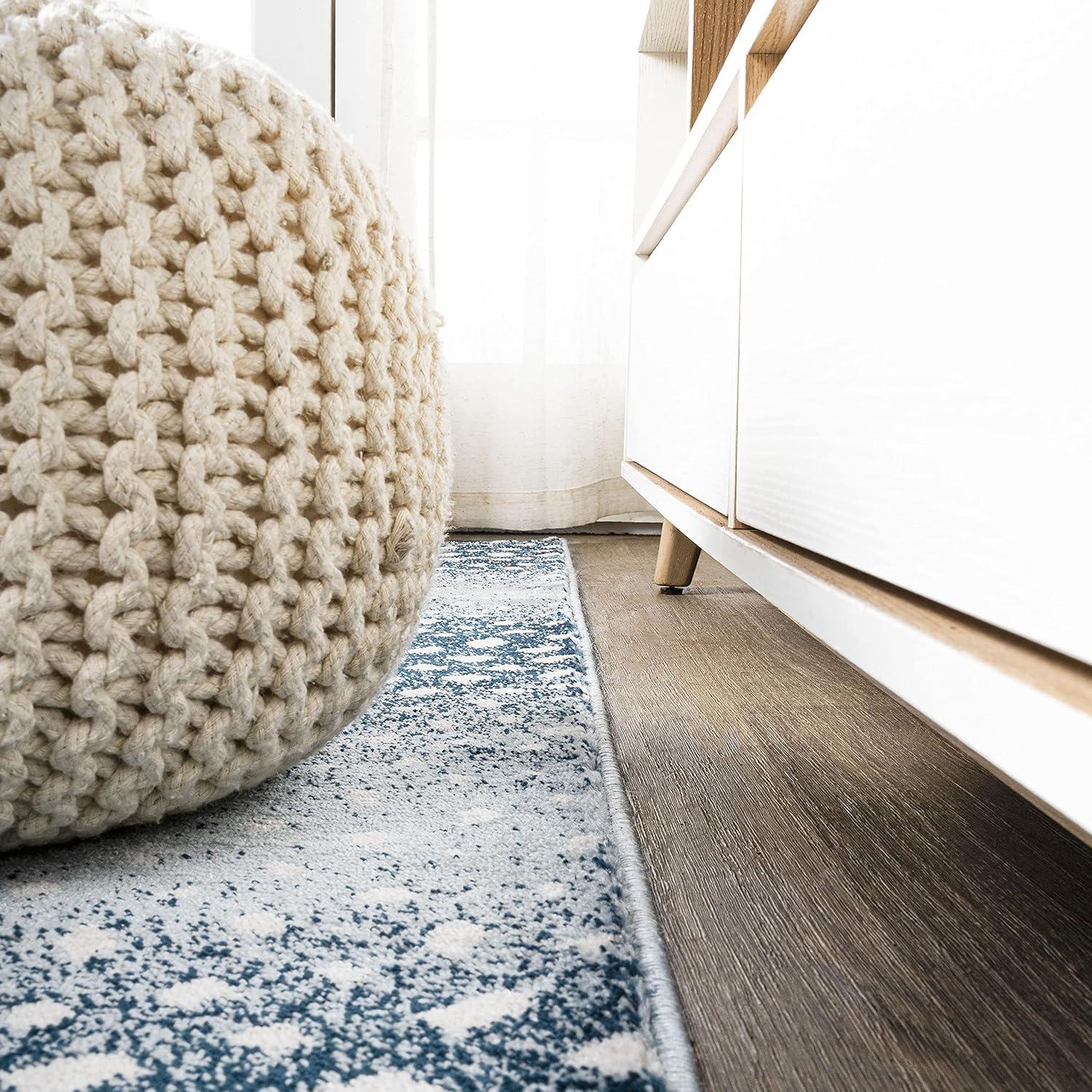 image:imageJONATHAN Y Antelope Modern GrayCream Indoor Area Rug 3x5 Animal Prints Casual EasyCleaning for Living Room Bedroom Kitchen Pet Friendly NonShedding SAF100C3BlueCream