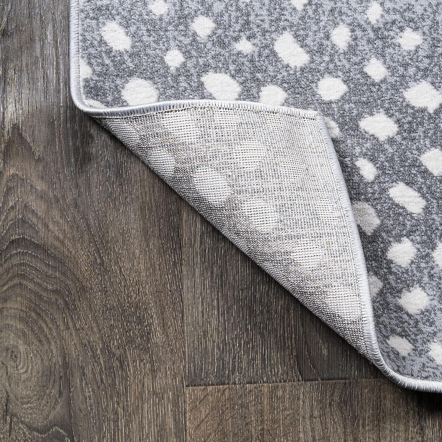 image:imageJONATHAN Y Antelope Modern GrayCream Indoor Area Rug 3x5 Animal Prints Casual EasyCleaning for Living Room Bedroom Kitchen Pet Friendly NonShedding SAF100C3Light GrayCream
