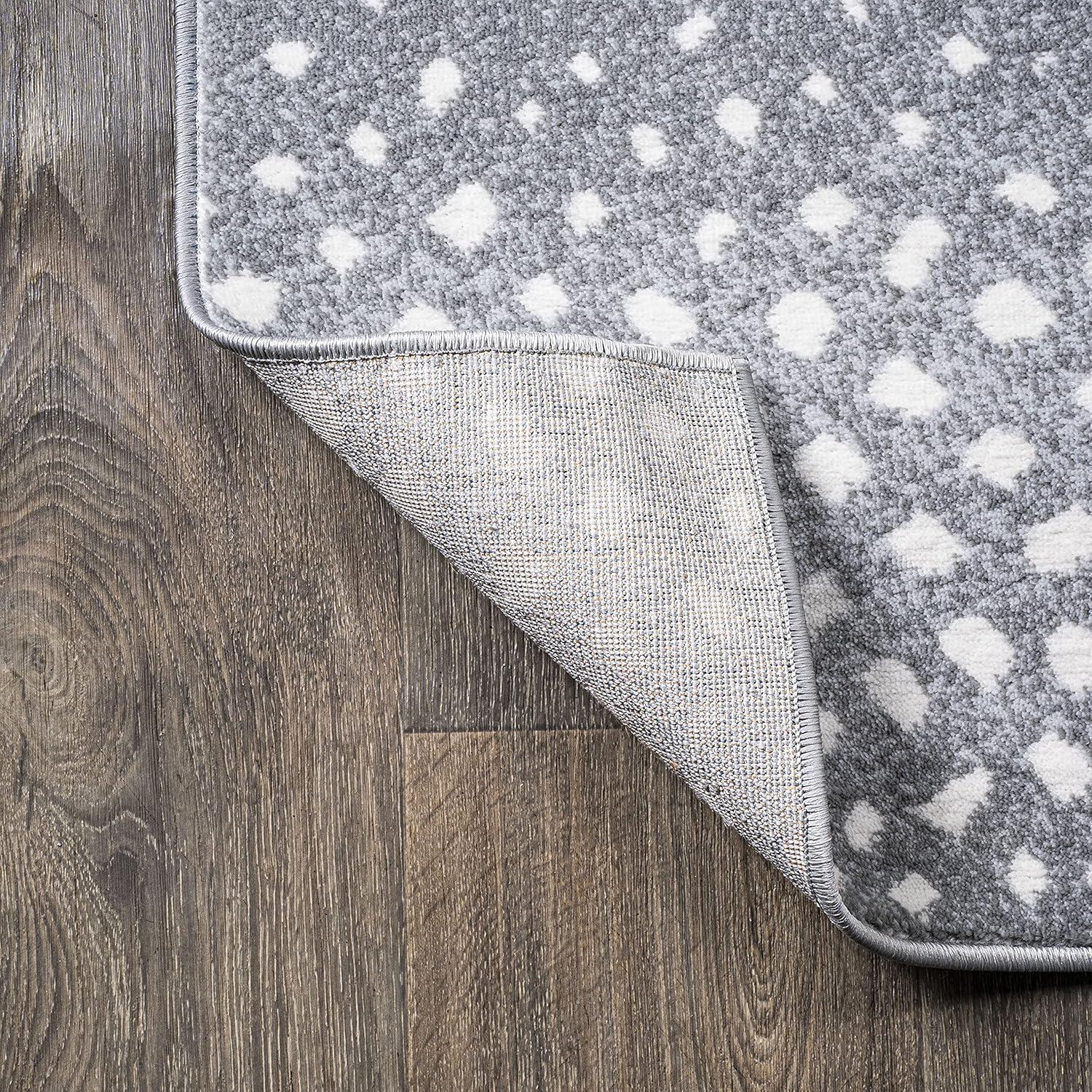image:imageJONATHAN Y Antelope Modern GrayCream Indoor Area Rug 3x5 Animal Prints Casual EasyCleaning for Living Room Bedroom Kitchen Pet Friendly NonShedding SAF100C3GrayCream