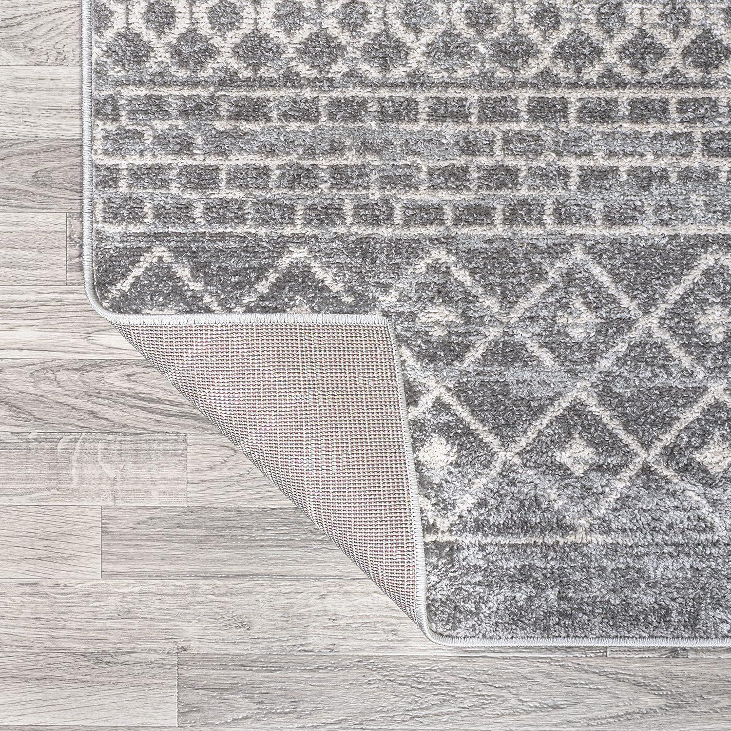 image:imageJONATHAN Y Arta Vintage Geometric MultiCream Indoor Area Rug 3x5 Moroccan Farmhouse EasyCleaning for Living Room Bedroom Kitchen Pet Friendly NonShedding MOH106C3GrayCream