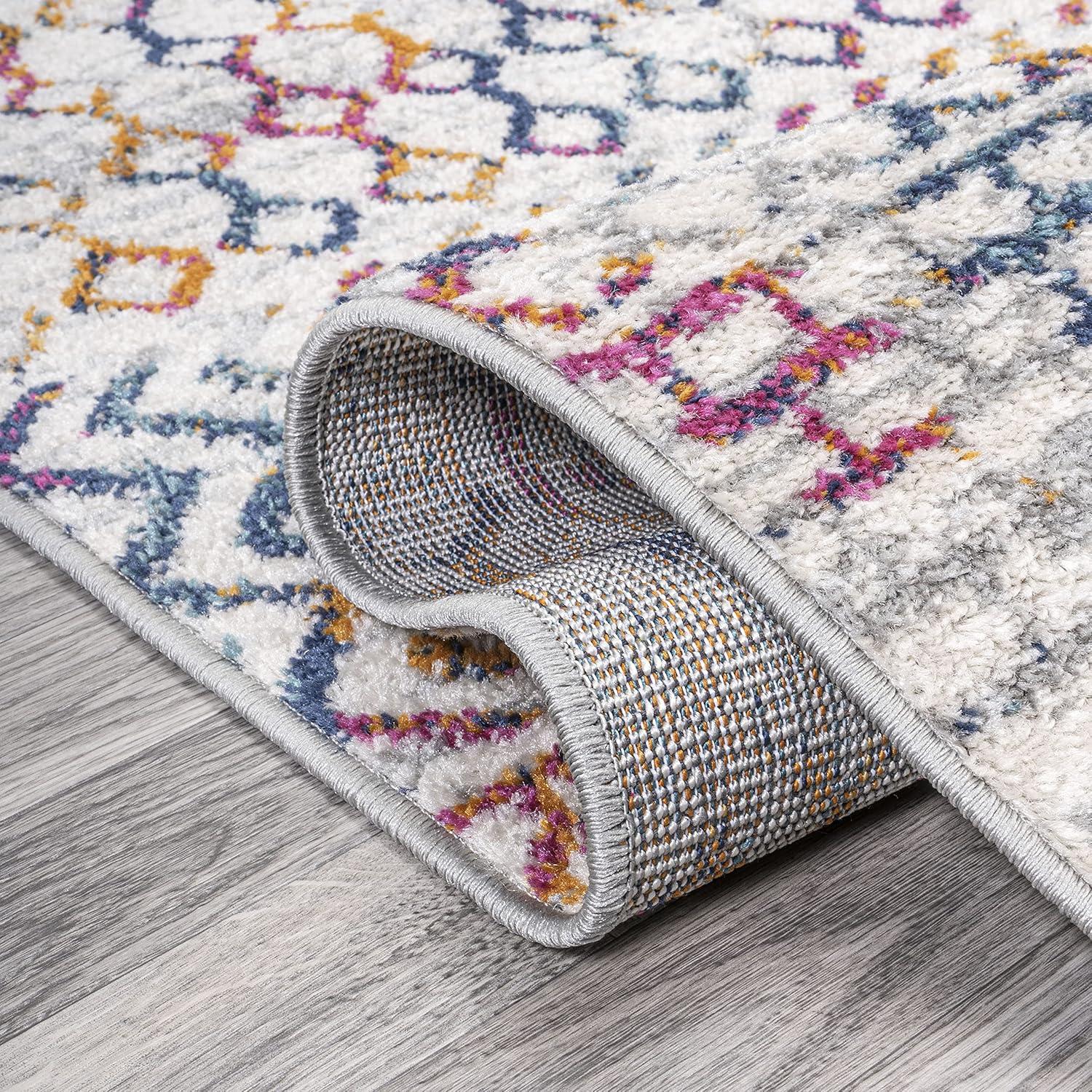 image:imageJONATHAN Y Arta Vintage Geometric MultiCream Indoor Area Rug 3x5 Moroccan Farmhouse EasyCleaning for Living Room Bedroom Kitchen Pet Friendly NonShedding MOH106C3MultiCream