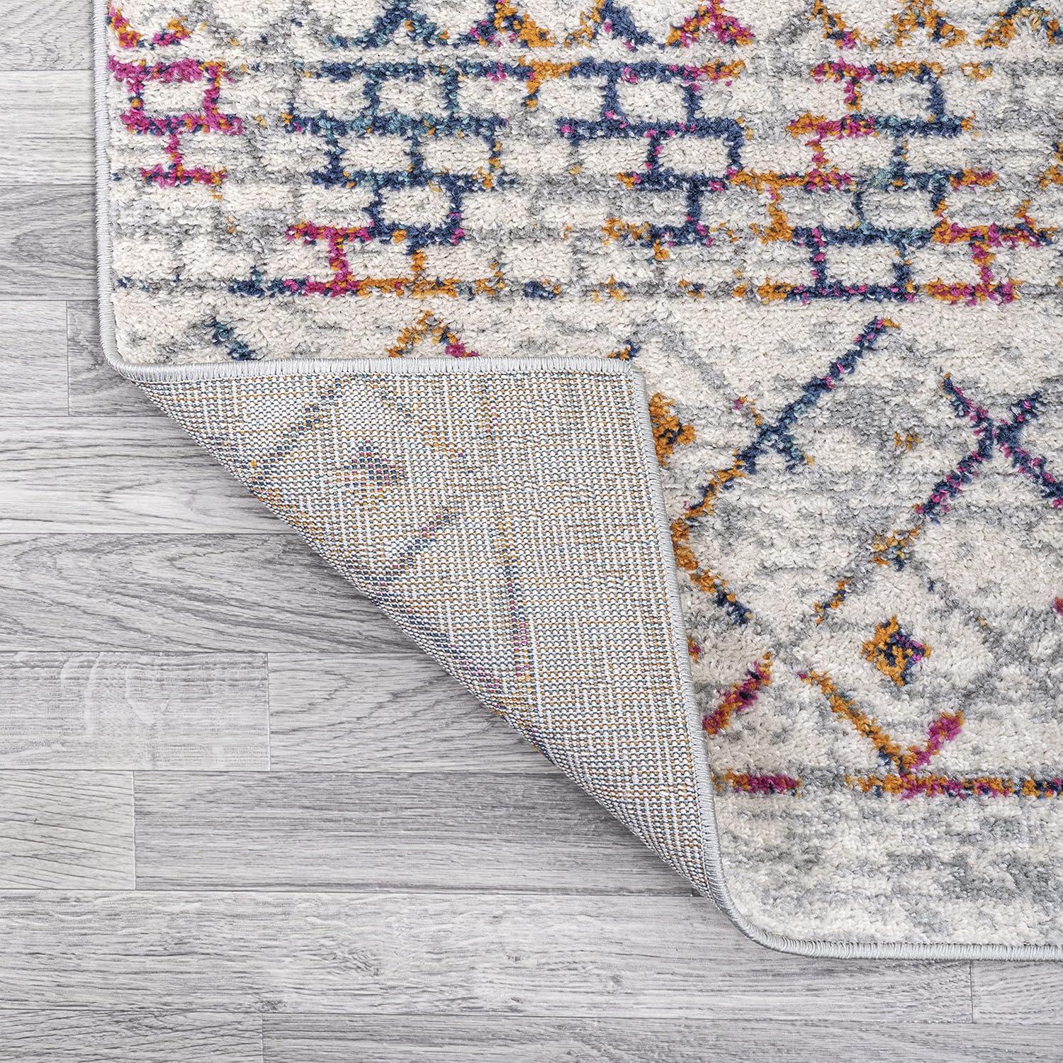 image:imageJONATHAN Y Arta Vintage Geometric MultiCream Indoor Area Rug 3x5 Moroccan Farmhouse EasyCleaning for Living Room Bedroom Kitchen Pet Friendly NonShedding MOH106C3MultiCream