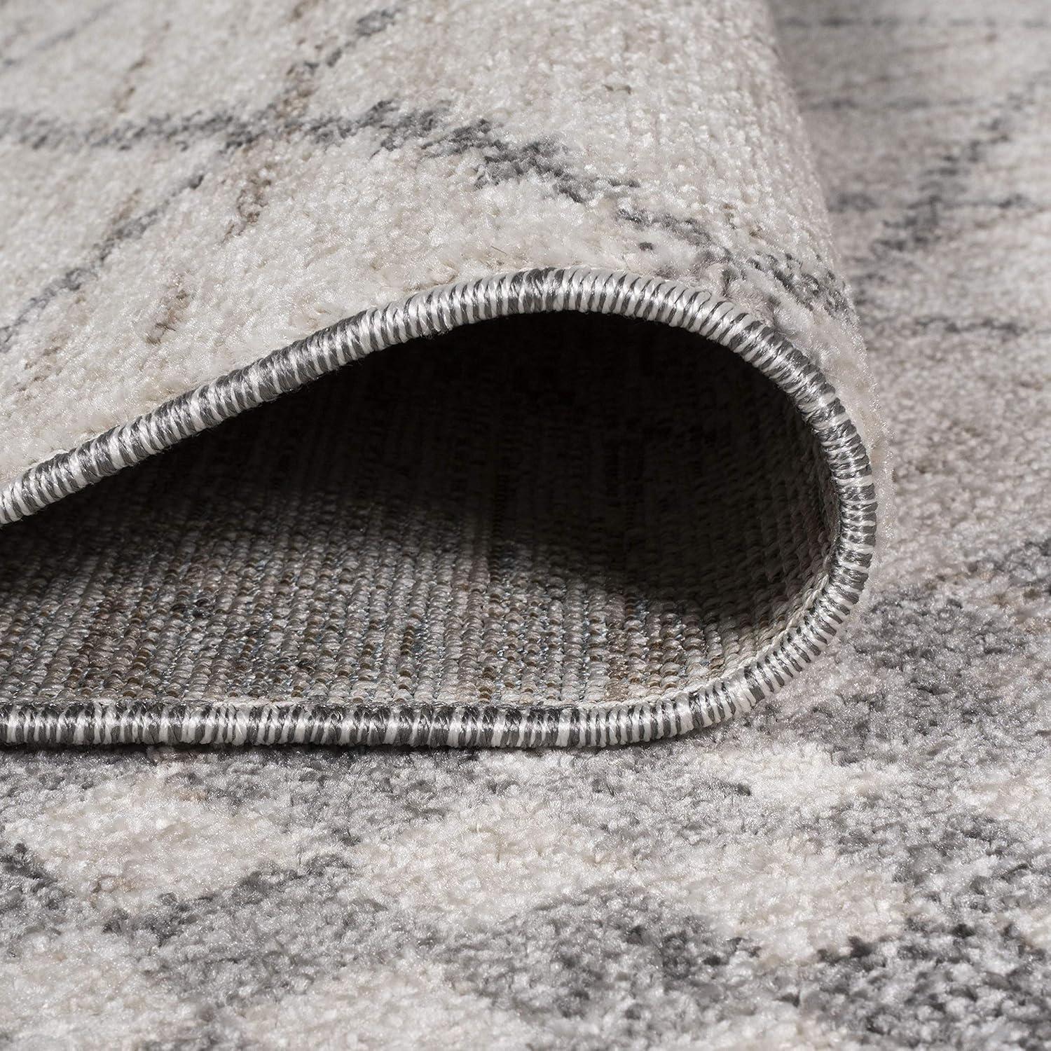 image:imageJONATHAN Y Asilah Diamond Gray Indoor Area Rug 3x5 Moroccan Modern Bohemian Casual EasyCleaning for Living Room Bedroom Kitchen Pet Friendly NonShedding MOH300B3Light Gray