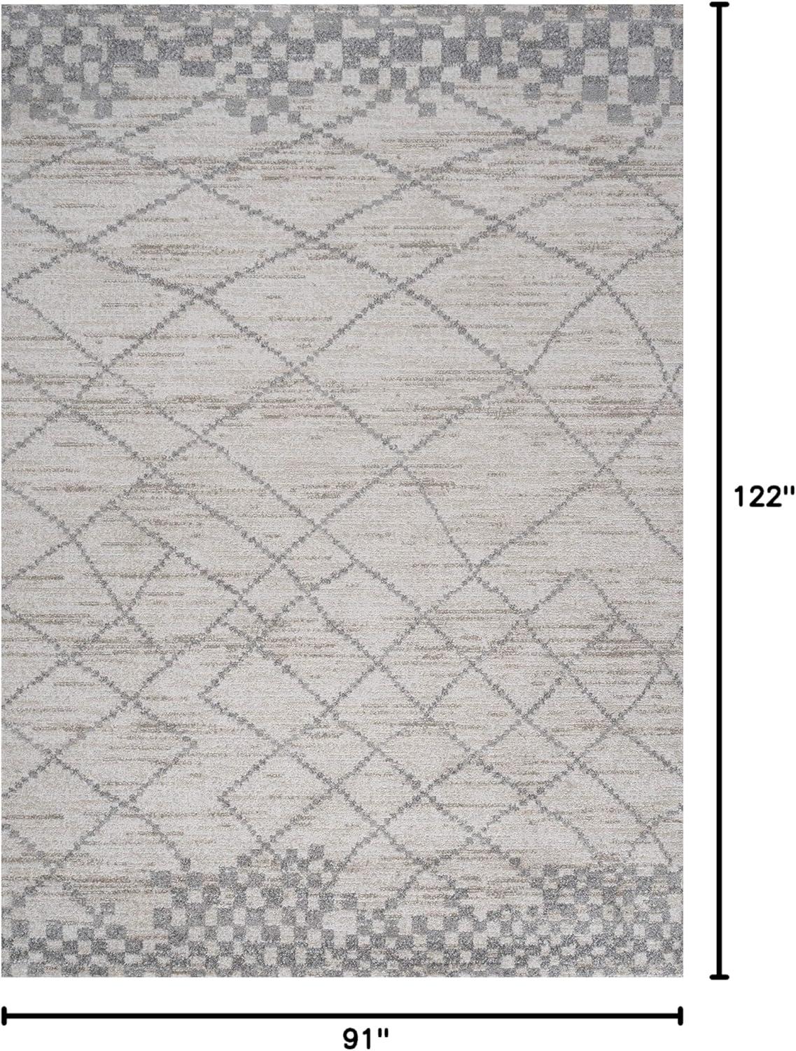 image:imageJONATHAN Y Asilah Diamond Gray Indoor Area Rug 3x5 Moroccan Modern Bohemian Casual EasyCleaning for Living Room Bedroom Kitchen Pet Friendly NonShedding MOH300B3Light Gray