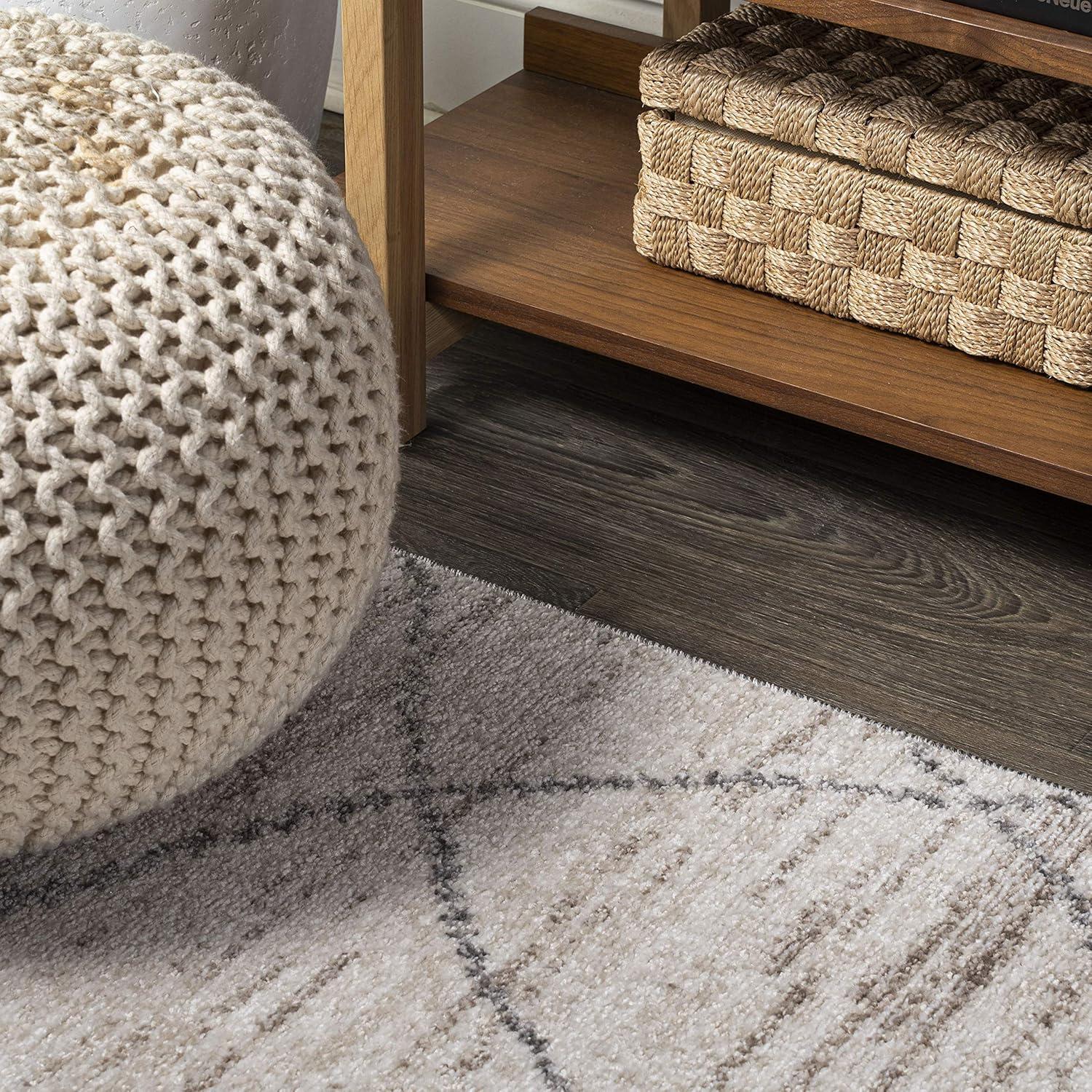 image:imageJONATHAN Y Asilah Diamond Gray Indoor Area Rug 3x5 Moroccan Modern Bohemian Casual EasyCleaning for Living Room Bedroom Kitchen Pet Friendly NonShedding MOH300B3Light Gray