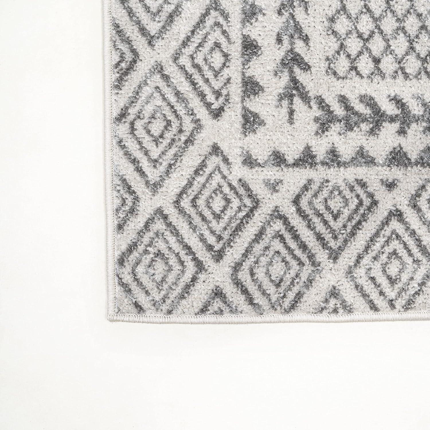 image:imageJONATHAN Y Athens Modern Geometric Boho GrayCream Indoor Area Rug 3x5 Moroccan Farmhouse EasyCleaning for Living Room Bedroom Kitchen Pet Friendly NonShedding MOH107A378 x 10 Rectangular