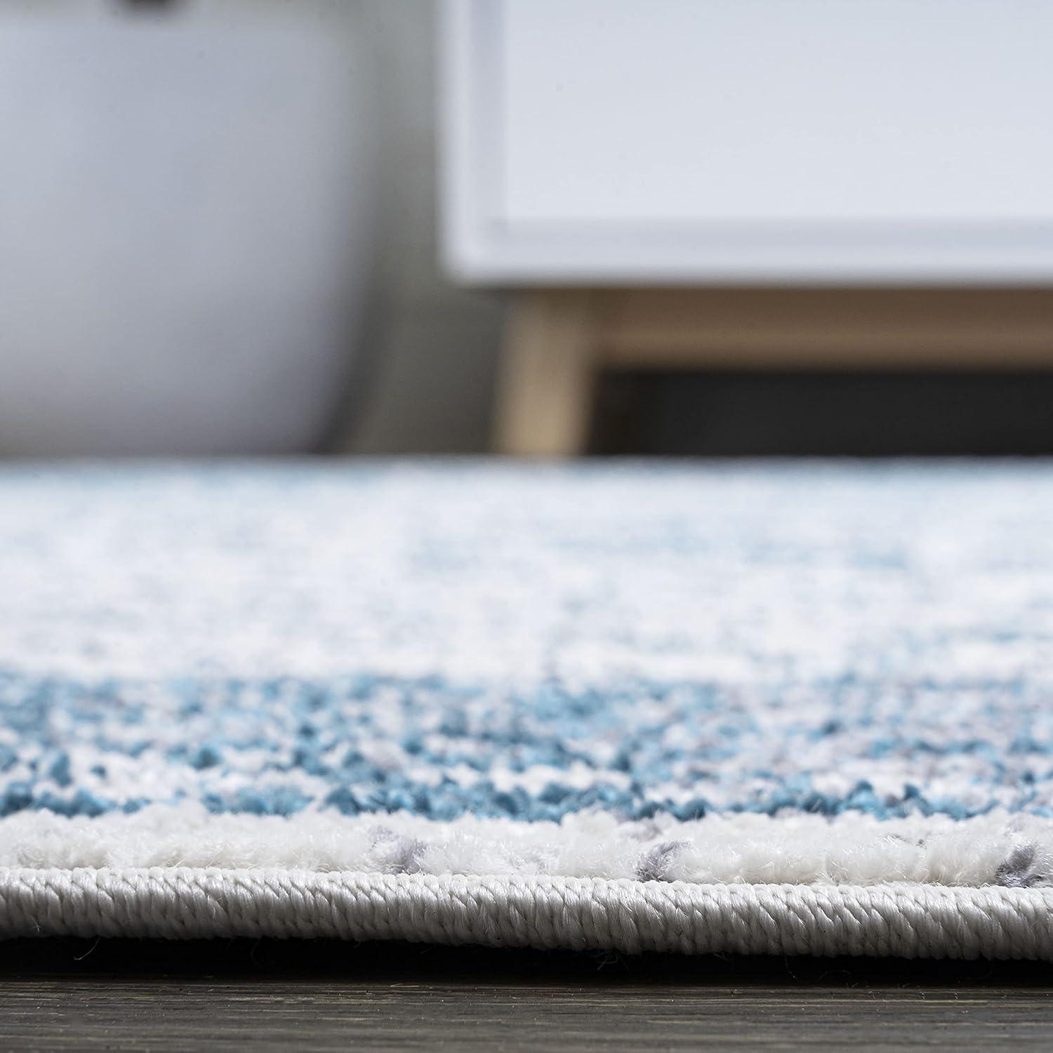 image:imageJONATHAN Y Boho Cottage Medallion RedIvory Indoor Area Rug 3x5 Bohemian Vintage EasyCleaning for Living Room Bedroom Kitchen Pet Friendly NonShedding MDP501A3BlueWhite