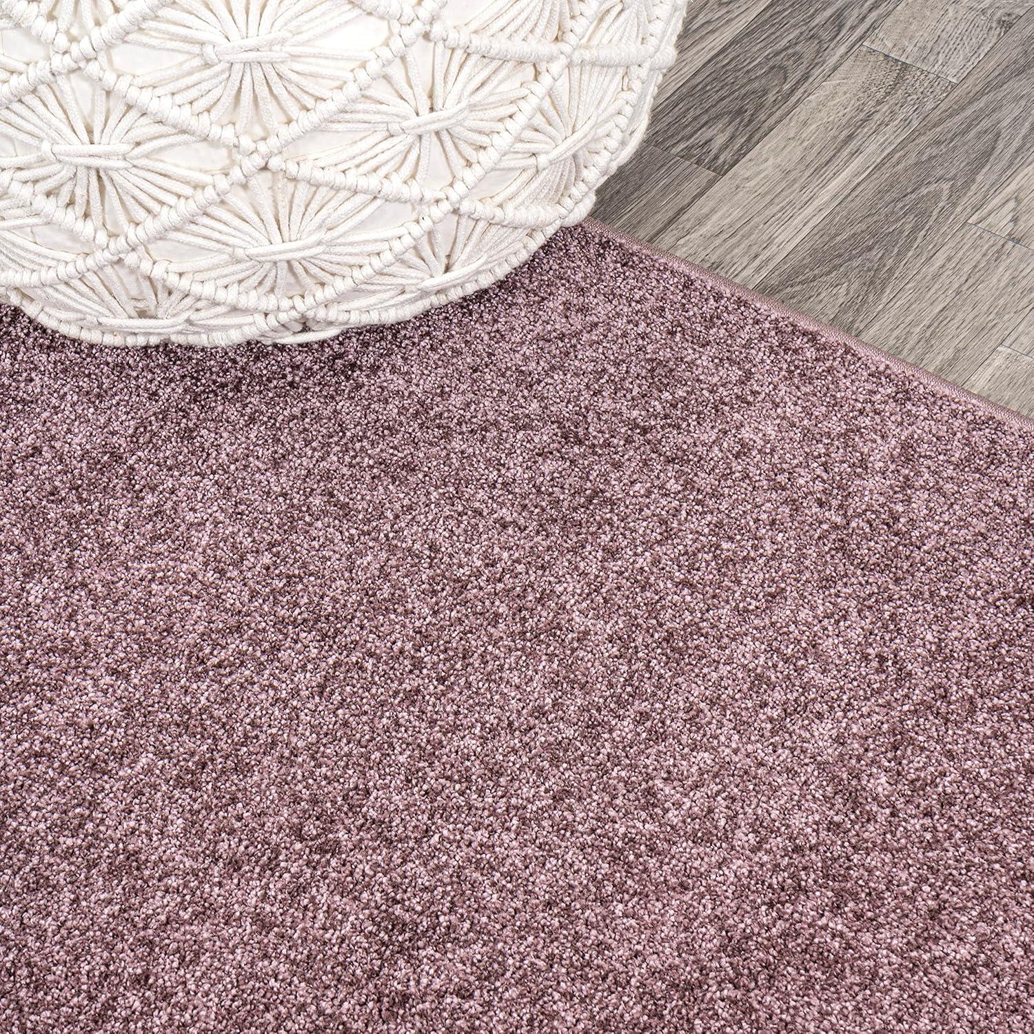 image:imageJONATHAN Y Haze Solid LowPile Light Purple Indoor Area Rug 3x5 CoastalBohemianMinimalistClassic EasyCleaning for Living RoomBedroomKitchenPet FriendlyNonShedding SEU100R3