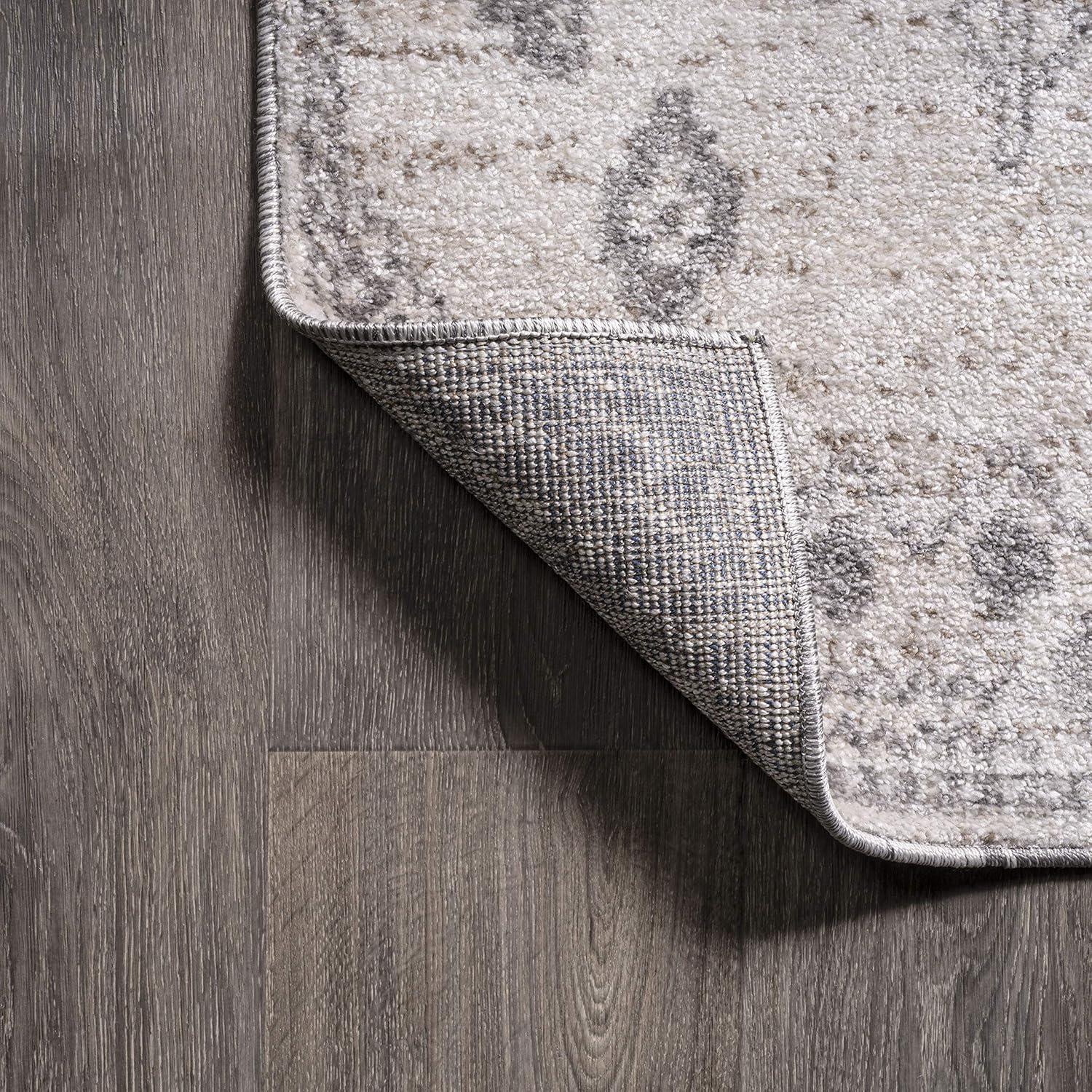 image:imageJONATHAN Y Idris Tribal Diamond GrayBeige Indoor Area Rug 3x5 Geometric Bohemian Casual EasyCleaning for Living Room Bedroom Kitchen Pet Friendly NonShedding MOH304A34 x 6 Rectangular