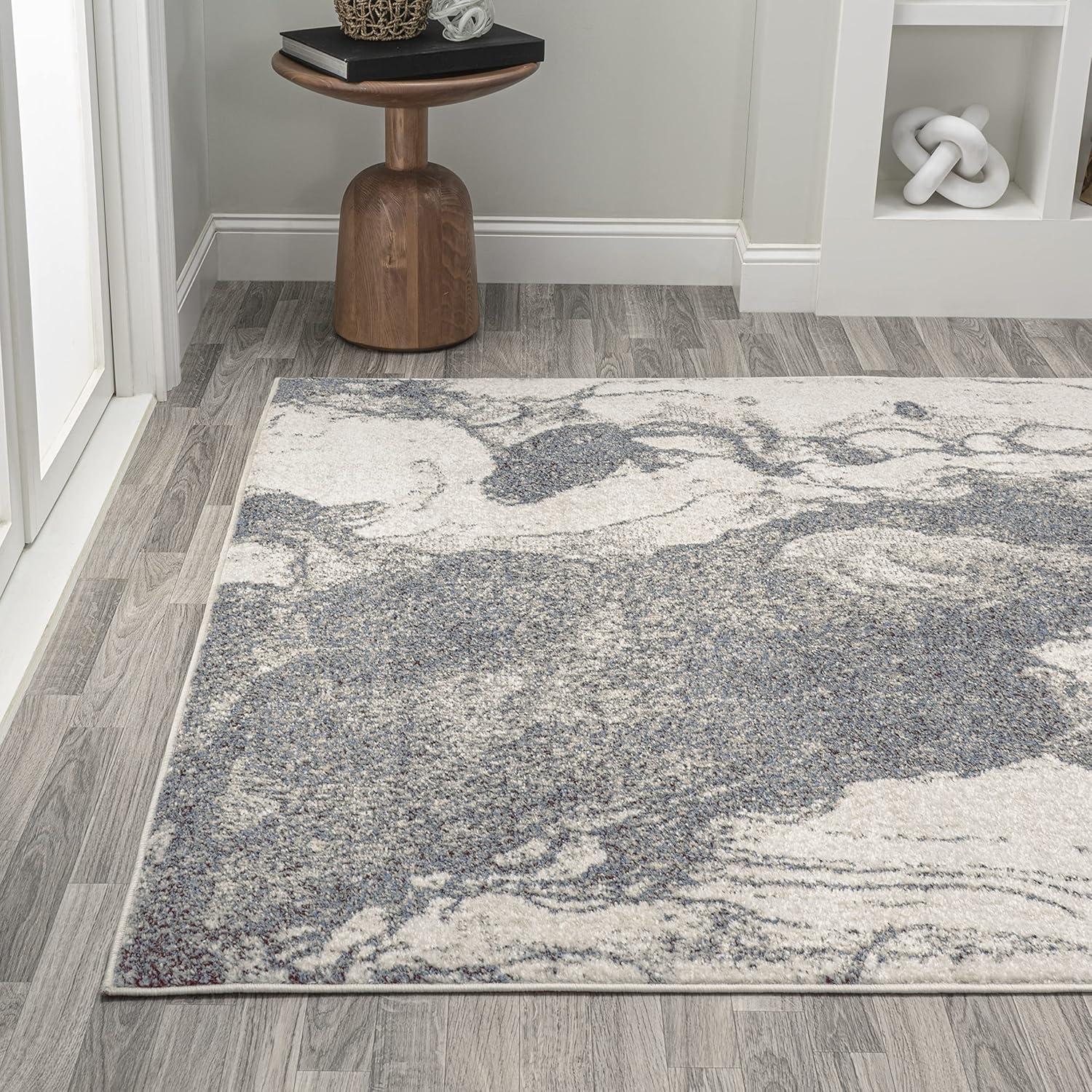 image:imageJONATHAN Y Marmo Abstract Marbled Indoor Area Rug 3x5 GoldGray Modern Contemporary EasyCleaning for Living Room Bedroom Kitchen Pet Friendly NonShedding CTP201C3GrayCream