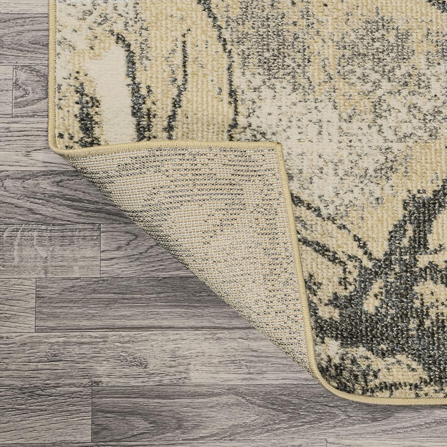 image:imageJONATHAN Y Marmo Abstract Marbled Indoor Area Rug 3x5 GoldGray Modern Contemporary EasyCleaning for Living Room Bedroom Kitchen Pet Friendly NonShedding CTP201C3GoldGray