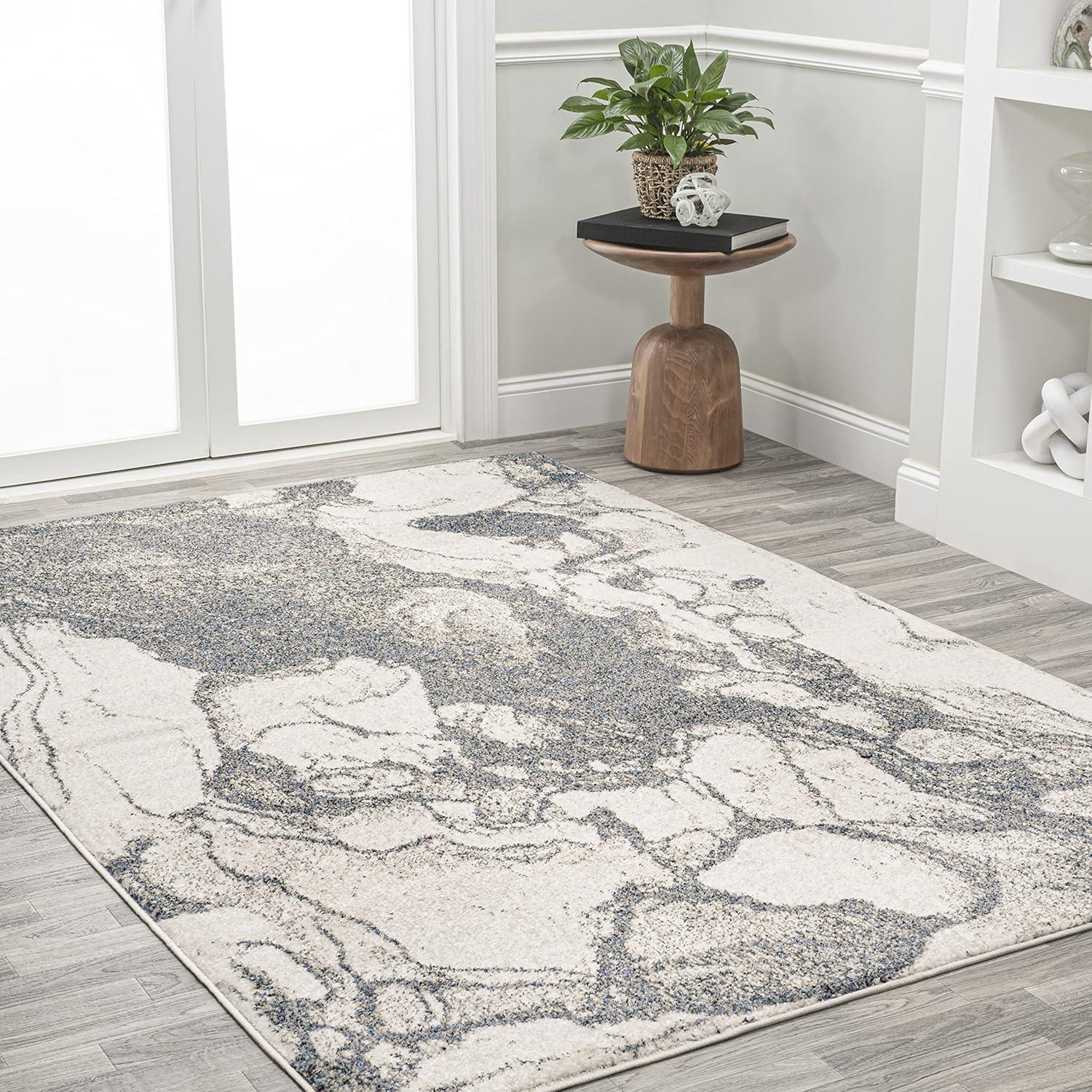 image:imageJONATHAN Y Marmo Abstract Marbled Indoor Area Rug 3x5 GoldGray Modern Contemporary EasyCleaning for Living Room Bedroom Kitchen Pet Friendly NonShedding CTP201C3GrayCream