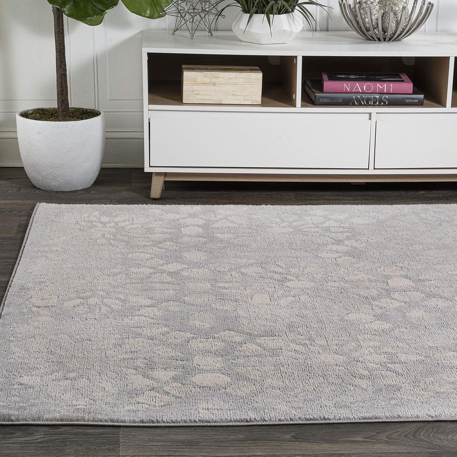 image:imageJONATHAN Y Roma Ornate Geometric Tile Gray Indoor Area Rug 3x5 Transitional Contemporary EasyCleaning for Living Room Bedroom Kitchen Pet Friendly NonShedding MDP405A33 x 5 Rectangular