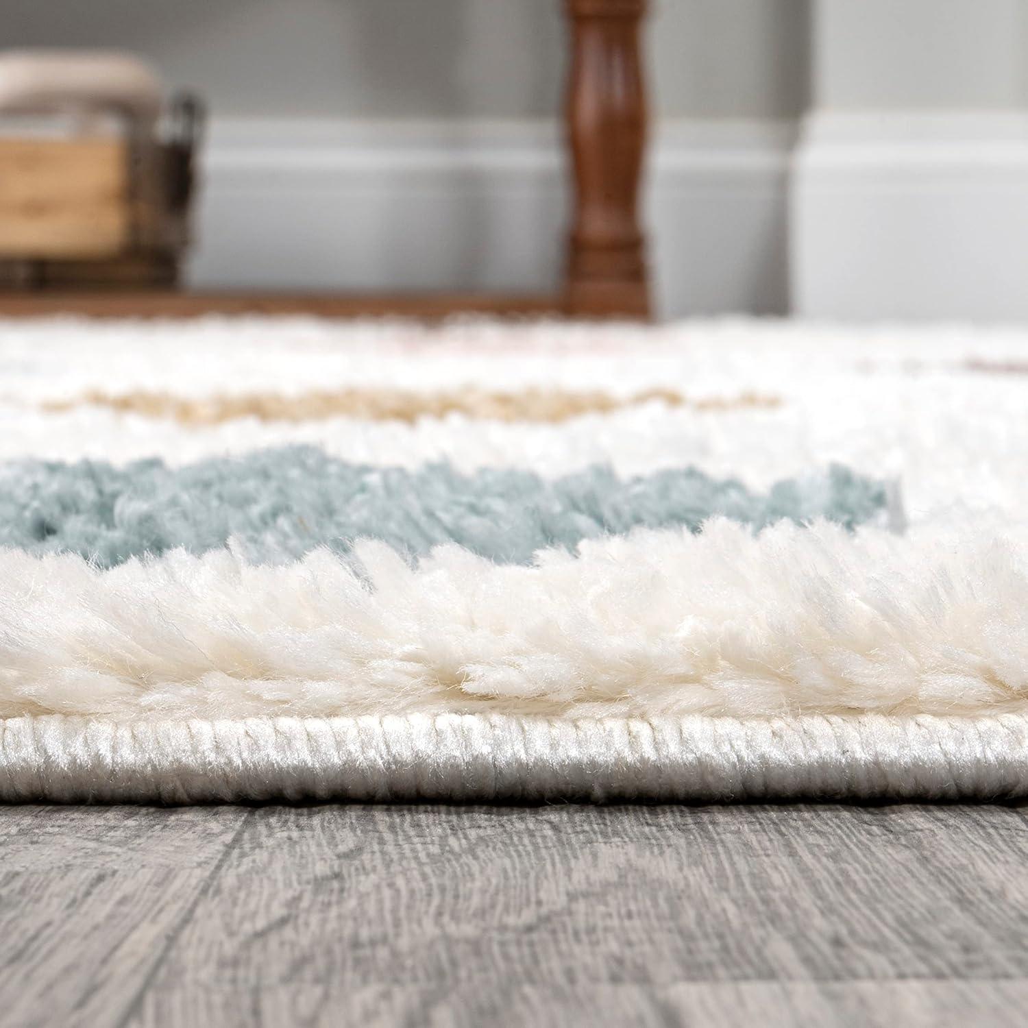 image:imageJONATHAN Y Trellis HighLow MultiCream Indoor Area Rug 3X5 ft Astrid Retro for Living Room Bedroom Kitchen Office EasyCleaning High Traffic PetFriendly NonShedding SNT103A3MultiCream