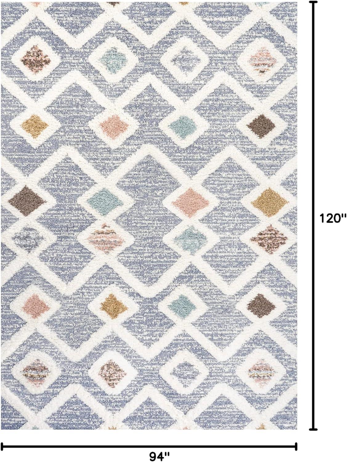 image:imageJONATHAN Y Trellis HighLow MultiGray Indoor Area Rug 3X5 ft Monique for Living Room Bedroom Kitchen Office EasyCleaning High Traffic PetFriendly NonShedding SNT104A3710 x 10 Rectangular