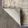 JONATHAN Y Alba Modern Faded Peshawar Gray/Ivory Indoor Area Rug, 3×5, Transitional, Traditional, Easy-Cleaning for Living Room, Bedroom, Kitchen, Pet Friendly, Non-Shedding (MDP304B-3)(Grey)