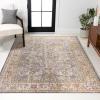 JONATHAN Y Alba Modern Faded Peshawar Gray/Ivory Indoor Area Rug, 3×5, Transitional, Traditional, Easy-Cleaning for Living Room, Bedroom, Kitchen, Pet Friendly, Non-Shedding (MDP304B-3)(Grey)