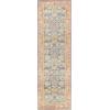 JONATHAN Y Alba Modern Faded Peshawar Gray/Ivory Indoor Area Rug, 3×5, Transitional, Traditional, Easy-Cleaning for Living Room, Bedroom, Kitchen, Pet Friendly, Non-Shedding (MDP304B-3)(Purple)