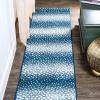 JONATHAN Y Antelope Modern Gray/Cream Indoor Area Rug, 3×5, Animal Prints, Casual, Easy-Cleaning for Living Room, Bedroom, Kitchen, Pet Friendly, Non-Shedding (SAF100C-3)(Blue/Cream)