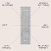 JONATHAN Y Athens Modern Geometric Boho Gray/Cream Indoor Area Rug, 3×5, Moroccan, Farmhouse, Easy-Cleaning for Living Room, Bedroom, Kitchen, Pet Friendly, Non-Shedding (MOH107A-3)(2’3″ x 8′ (Runner))