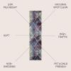 JONATHAN Y Cole Diamond Trellis Light Blue/White Runner Rug 2×8, Modern,Contemporary,Geometric,Casual, Easy-Cleaning for Living Room,Bedroom,Kitchen,Pet Friendly,Non-Shedding (SEU102C-28)(Multi/White)