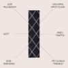 JONATHAN Y Cole Diamond Trellis Light Blue/White Runner Rug 2×8, Modern,Contemporary,Geometric,Casual, Easy-Cleaning for Living Room,Bedroom,Kitchen,Pet Friendly,Non-Shedding (SEU102C-28)(Black/White)