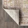 JONATHAN Y Darija Ornate Geometric Medallion Blue Indoor Area Rug, 3×5, Transitional, Traditional, Easy-Cleaning for Living Room, Bedroom, Kitchen, Pet Friendly, Non-Shedding (MDP308C-3)(Grey)