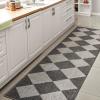 JONATHAN Y Draper Geometric Diamond Pattern White/Charcoal Indoor Area Rug, 3×5, Classic, Vintage, Easy-Cleaning for Living Room, Bedroom, Kitchen, Pet Friendly, Non-Shedding (ATH100A-3)(Darkgray/Lightgray)